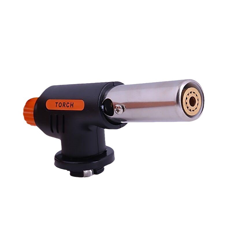 Outdoor card-type fire gun welding gun barbecue point charcoal burning pig hair spray gun head kitchen igniter baking fire gun