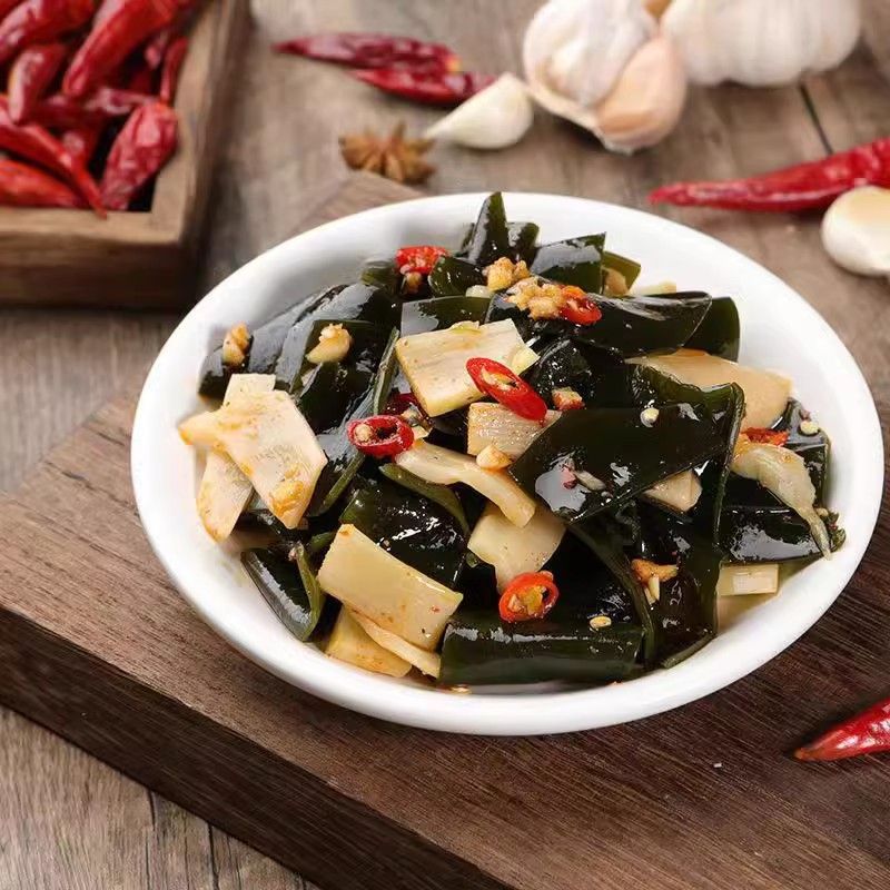 Super friendly KK kelp konjac crisp bamboo shoots bamboo shoots spicy sour food appetizing snacks specialty snacks