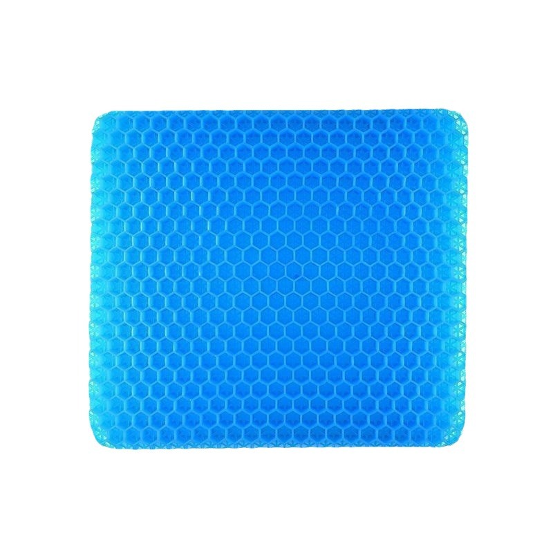 New Honeycomb Gel Cushion Summer Ice Cushion Car Seat Cushion Office Breathable Chair Upholstered Silicone Cushion