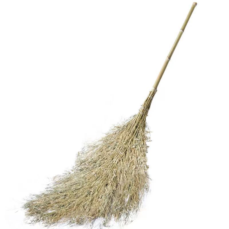 Big broom street sweeping outdoor garden courtyard handmade big broom sanitation floor cleaning broom bamboo broom
