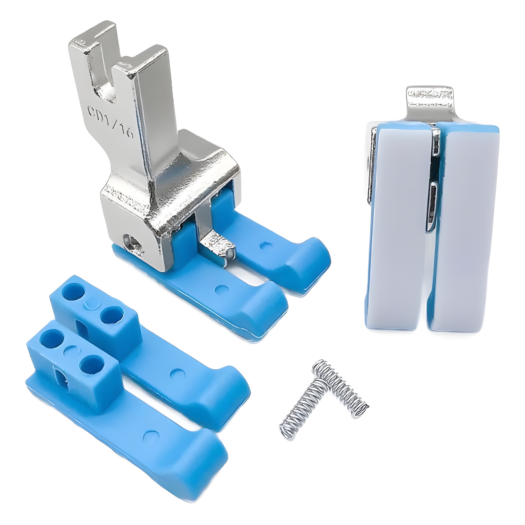 New Flat Car Cd Left and Right Universal Plastic High and Low Presser Foot 0.1/0.2 Flat Car Plastic Universal Stop Presser Foot