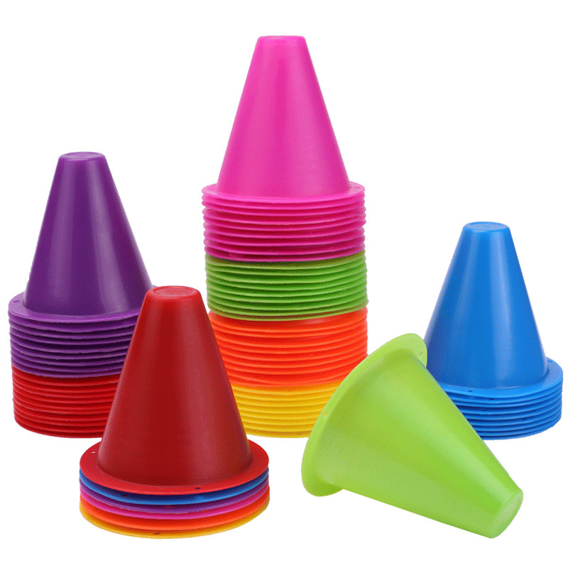 Manufacturer Supplies Roller Skating Roadblock Colorful Roller Skating Small Roadblock Roller Skating Piles Roller Skates Road Piles Skating Piles