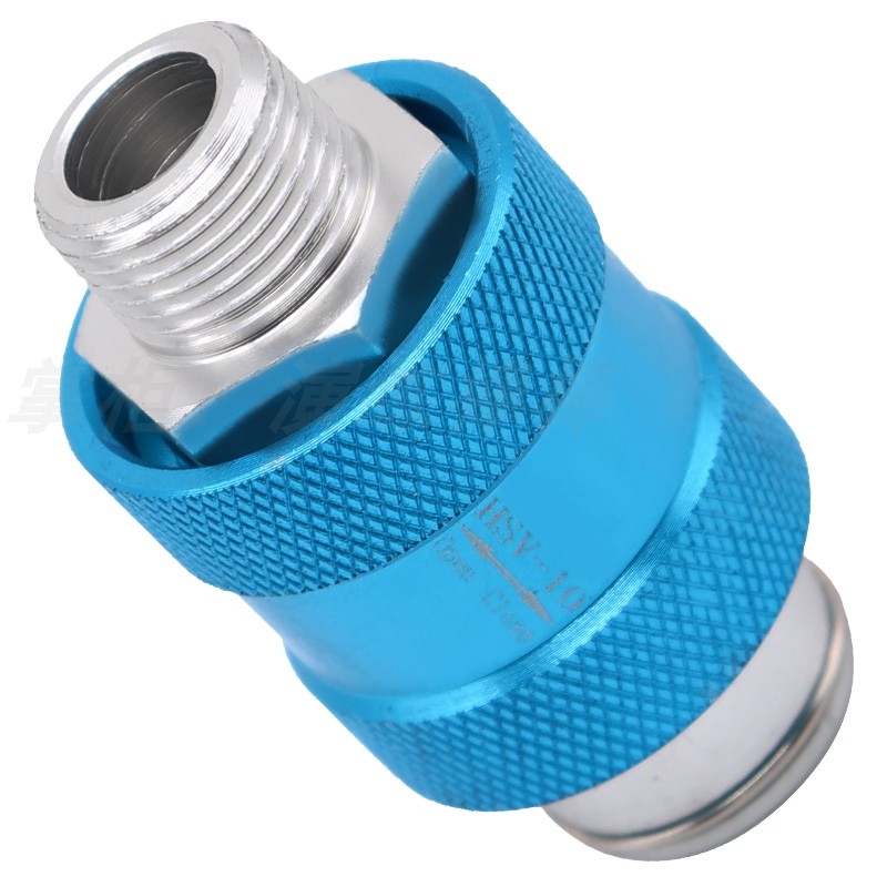 Pneumatic hand slide valve HSV08 hand push valve slide switch push-pull valve 06B-10-15FF exhaust valve MS-22MF