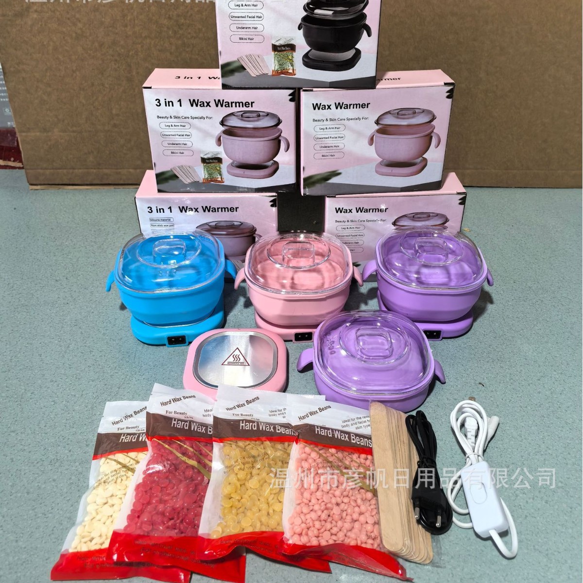 Cross-border new products depilatory wax bean wax therapy machine heating furnace wax melting furnace beeswax silicone mini non-stick pan wax melting machine