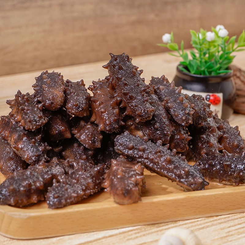 Фабрика морского огурца Хуан Боюань, оптовая продажа, поставка электронной коммерции, сотрудничество с гостиницами, мгновенный морской огурец из Даляня