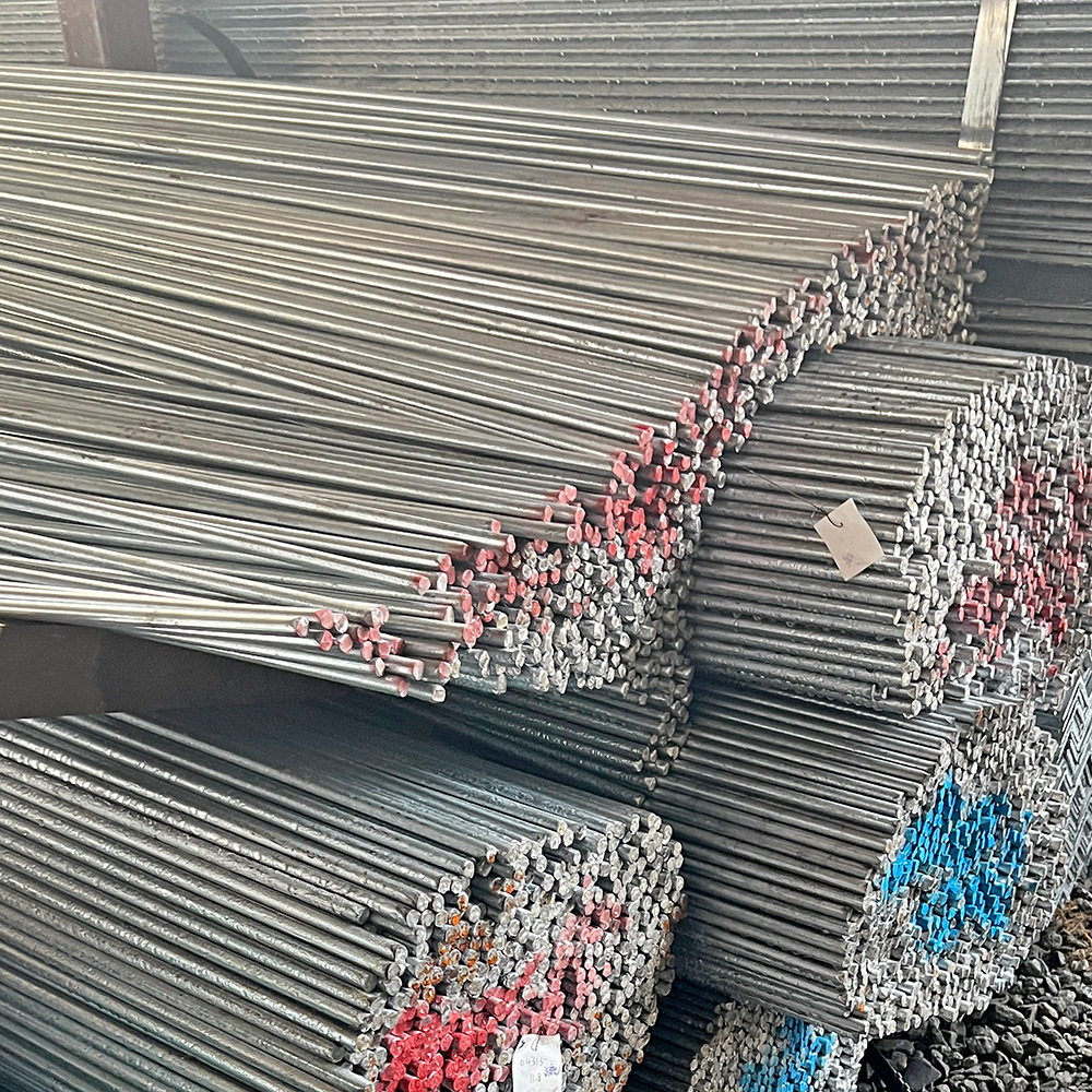 Hot-Dip Galvanized Round Steel Construction Engineering Galvanized Round Rod Lightning Protection Grounding Lightning Rod Anti-Rust Round Steel Solid Iron Rod Wholesale