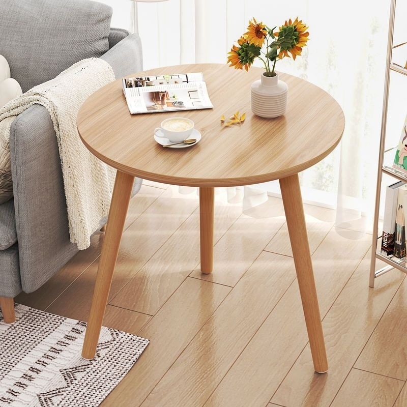 Small Coffee Table, Small Apartment, Small Table, Home Living Room, Small Round Table, Coffee Table, Simple Bedroom Balcony Tea Table, Grade a