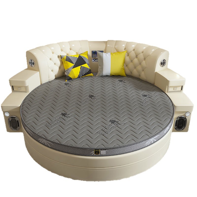 Round Mattress Hard 2m New Round Mattress Instantly Hardens Coconut Palm Hard Round Mattress Thin Trendy Round Mattress New Model