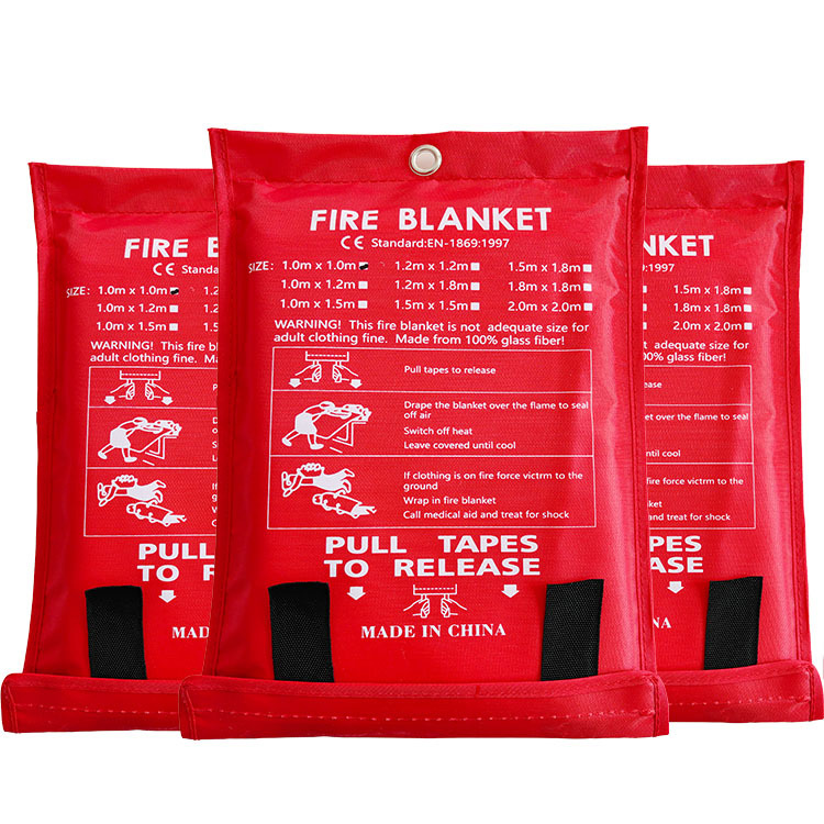 Hot-Selling Fire Blanket for Foreign Trade 1/1.2/1.5/ 2m Fireproof Blanket Kitchen Escape Fire Blanket, Inquire with Customer Service for Small Quantities