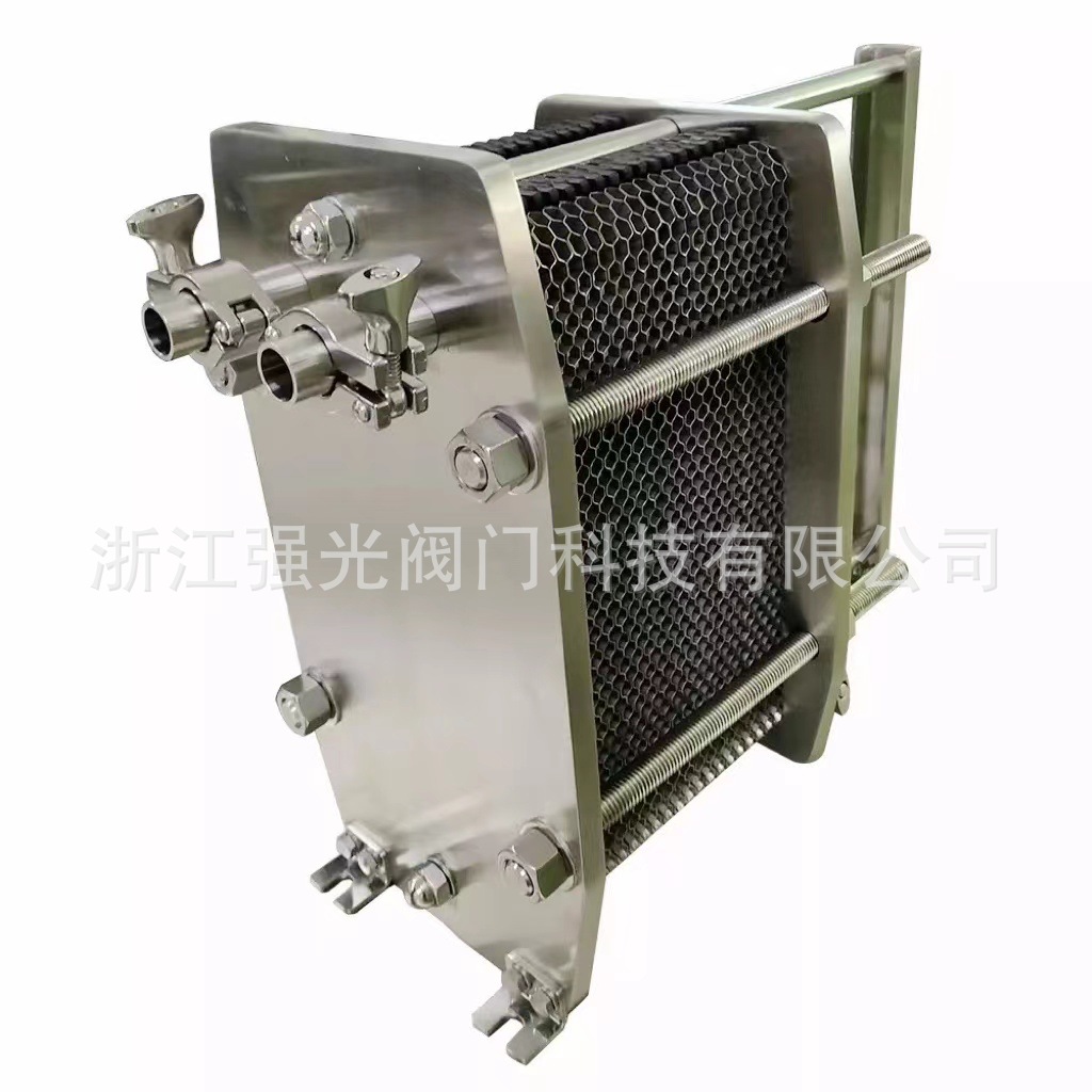 Санитарный охладитель сусла Qgbr, нержавеющая сталь, 304/316L