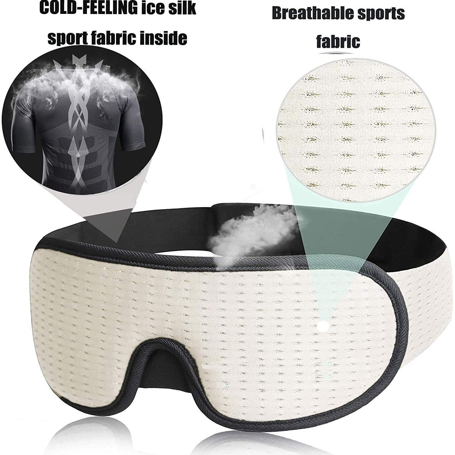 Amazon's Same Cross-Border Summer Sleeping Eye Mask 3D Stereo Eye Protection Breathable Sleeping Eye Mask Personalized Summer Shading