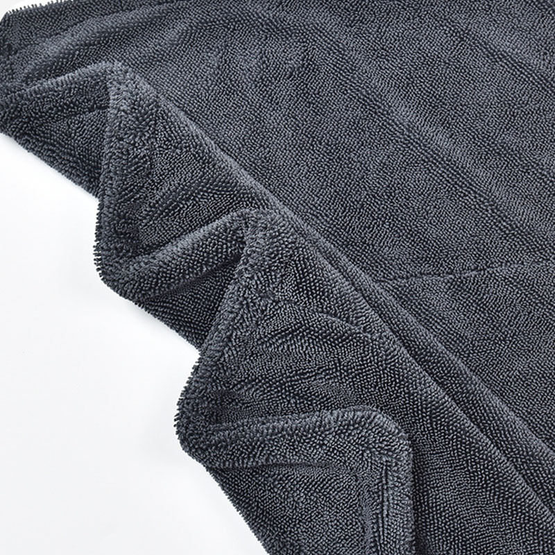 Braid Absorbent Towel Car Towel Twisted Double-layer Car Washing Towel Double-sided Thickened Full Cloth Rag for Hair