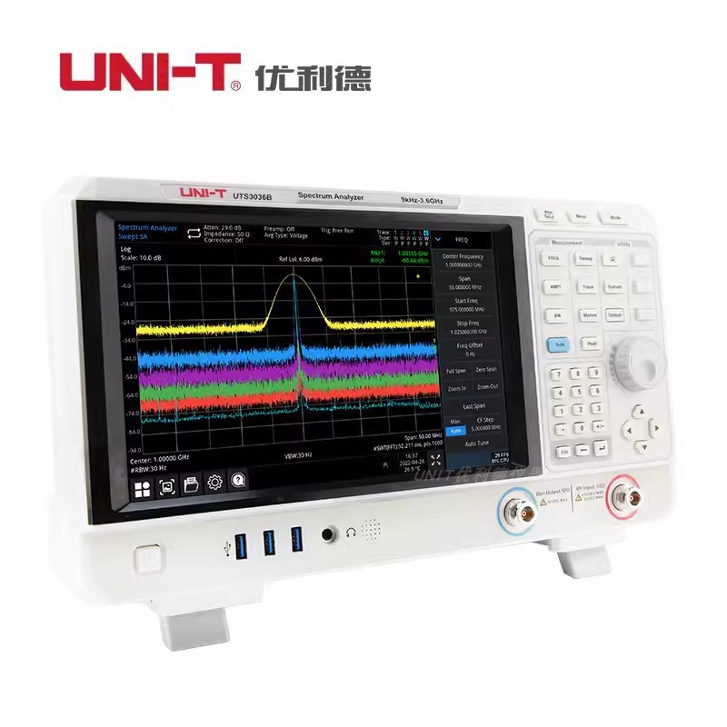 Unilide Spectrum Analyzer Uts1015E/1015B/T/1032B/T Digital Storage Spectrum Analyzer Tracking Source