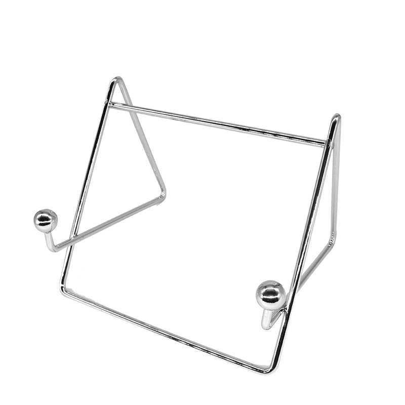 Ins Style Metal Mobile Phone Tablet Holder Desktop Bed Support Record Art Iron Shelf Portable Reading Stand