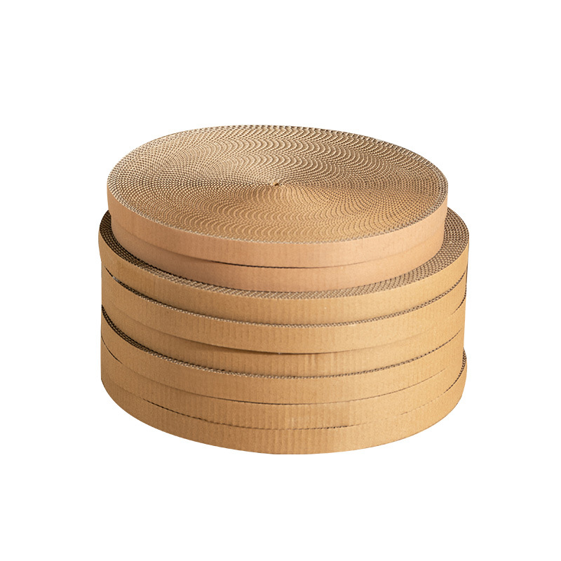 Cat Scratch Board Replacement Core Round Cat Scratch Nest Cat Scratch Board Replacement Core Wear-resistant Round Scratch-free Corrugated Cat Scratch Board