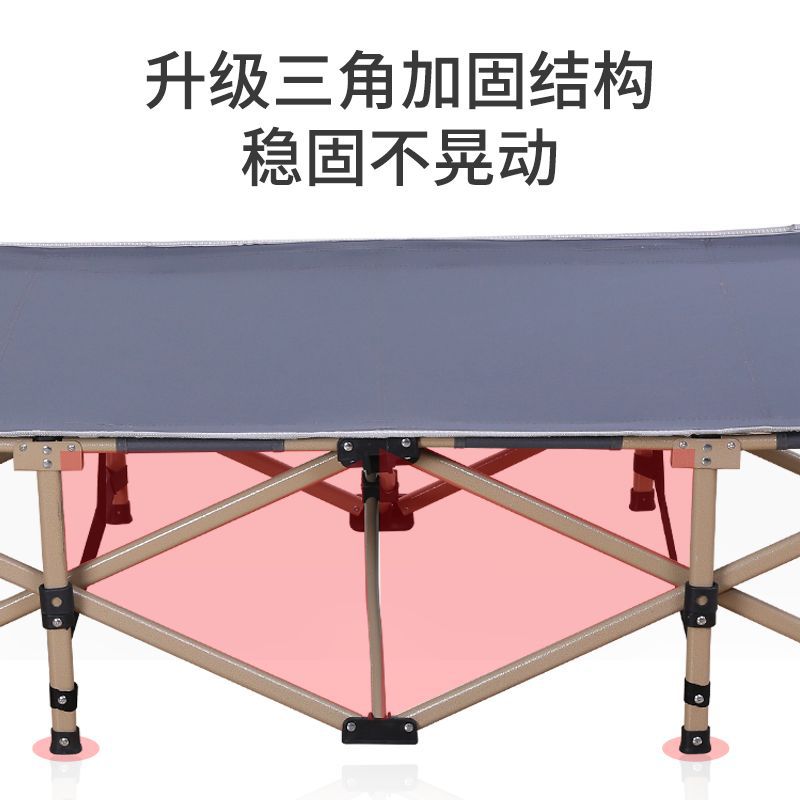 Office lunch break folding bed single nap leisure chair folding recliner convenient folding wearing chair widened lazy chair