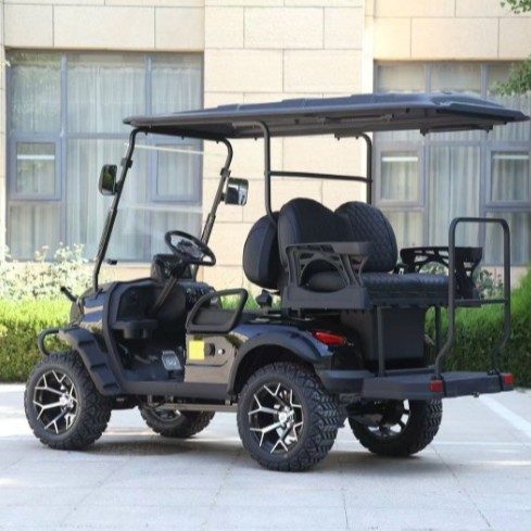Power-Saving and Durable Golf Cart with 4 Seats and Long Battery Life. Factory Direct Supply of Golf Carts for Scenic Spots, Resorts and Hotels
