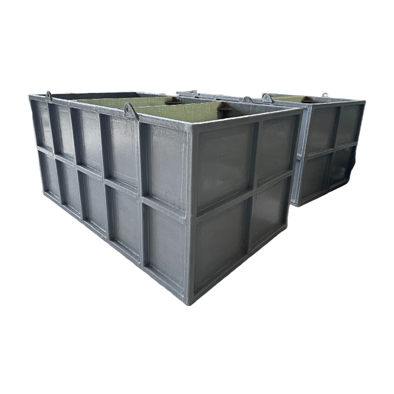 Glass fiber reinforced plastic electrolytic cell industrial oxidation electroplating pickling tank chemical laboratory acid and alkali resistant glass fiber reinforced plastic washing tank