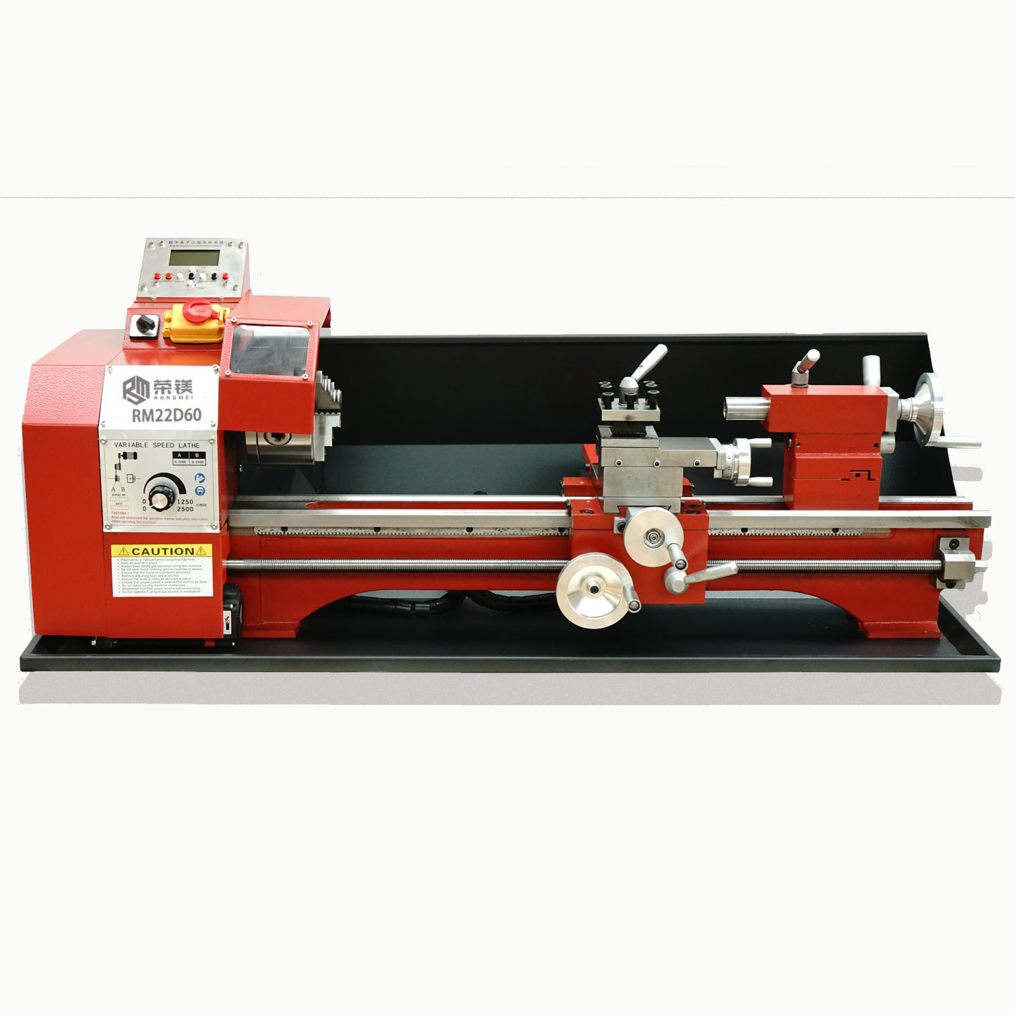 Intelligent Digital Control Small Machine Tool Rm22D60 Lathe Two-Way Automatic Tooling Multi-Functional Small Household Lathe
