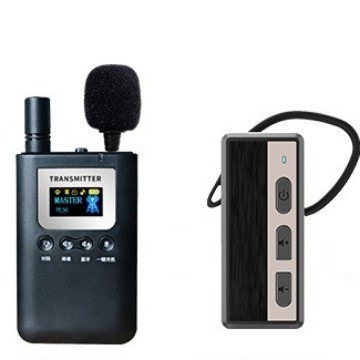 Bixit bcity Wireless Explanator, a Pair of Multi-guide Explanation, Scenic Museum Explanation, Headphone Receiver