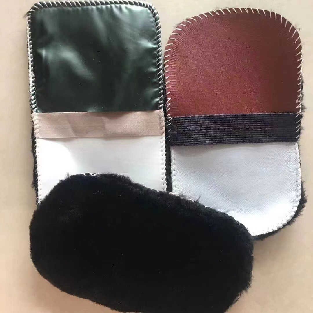 Shoe Shine Gloves, Wool Polishing Gloves, Leather Cleaning Care, Polishing and Dust Removal, Special Shoe Polish Manufacturer