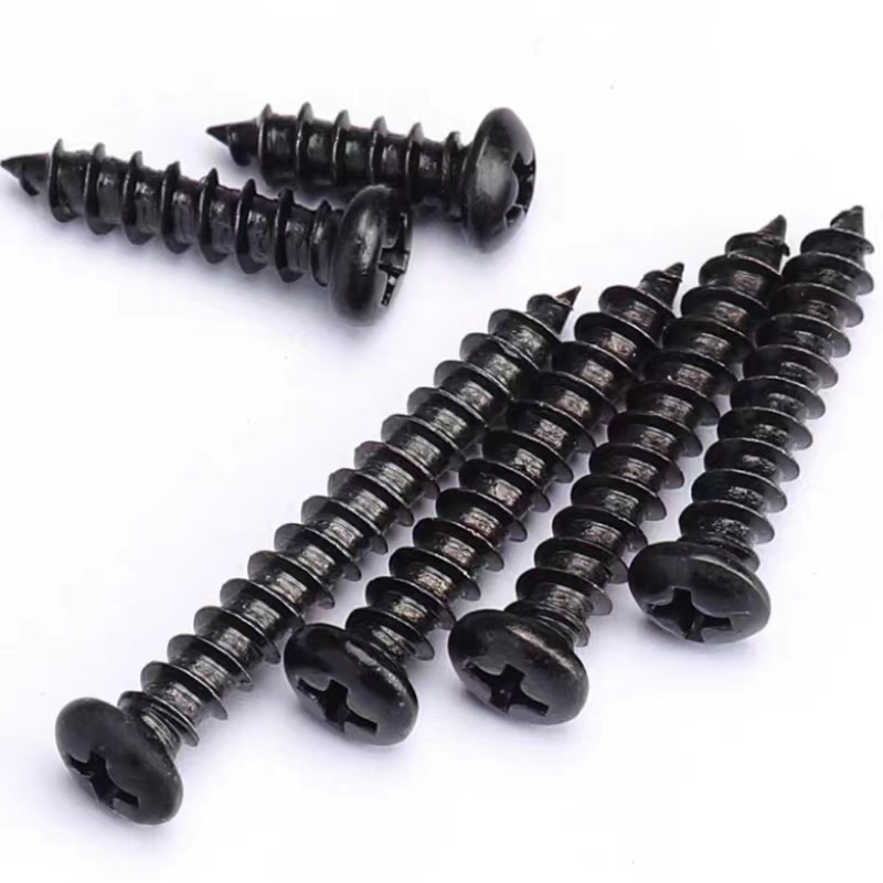 Pa Round Head Cross Recessed Screws Self-Tapping Digital Small Screws M2/M3/M4 Pan Head Self-Tapping Screws Durable