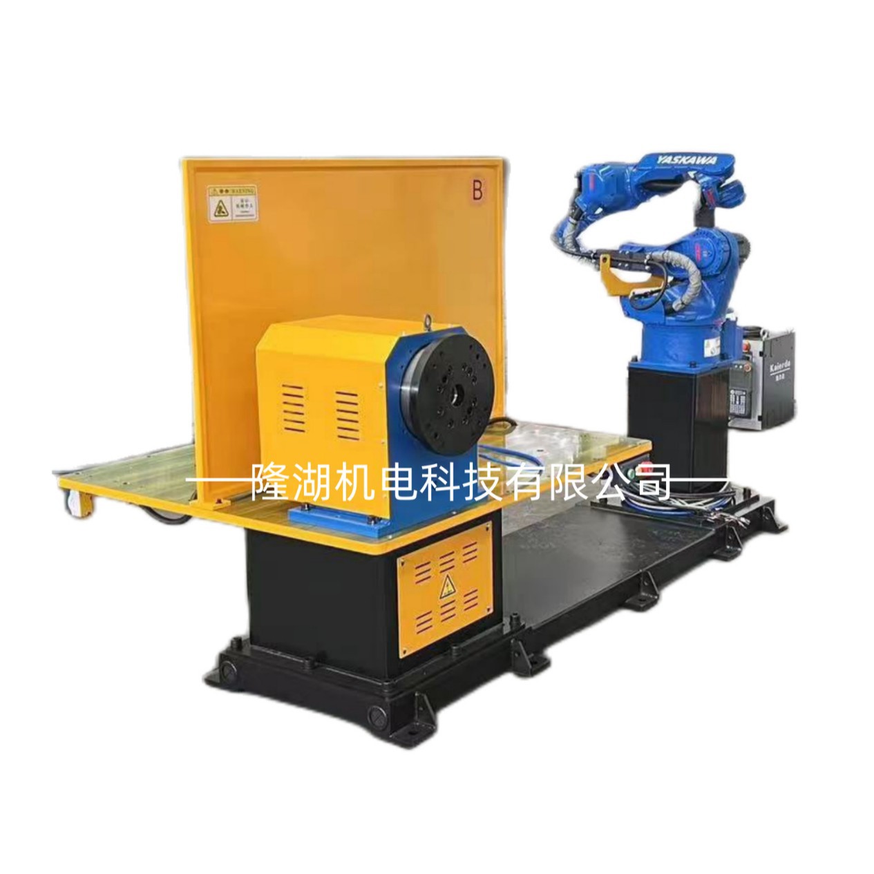 Robot Supporting Equipment Head and Tail Welding Positioner Servo Flip Table Chuck Platform Automatic Turntable Flange