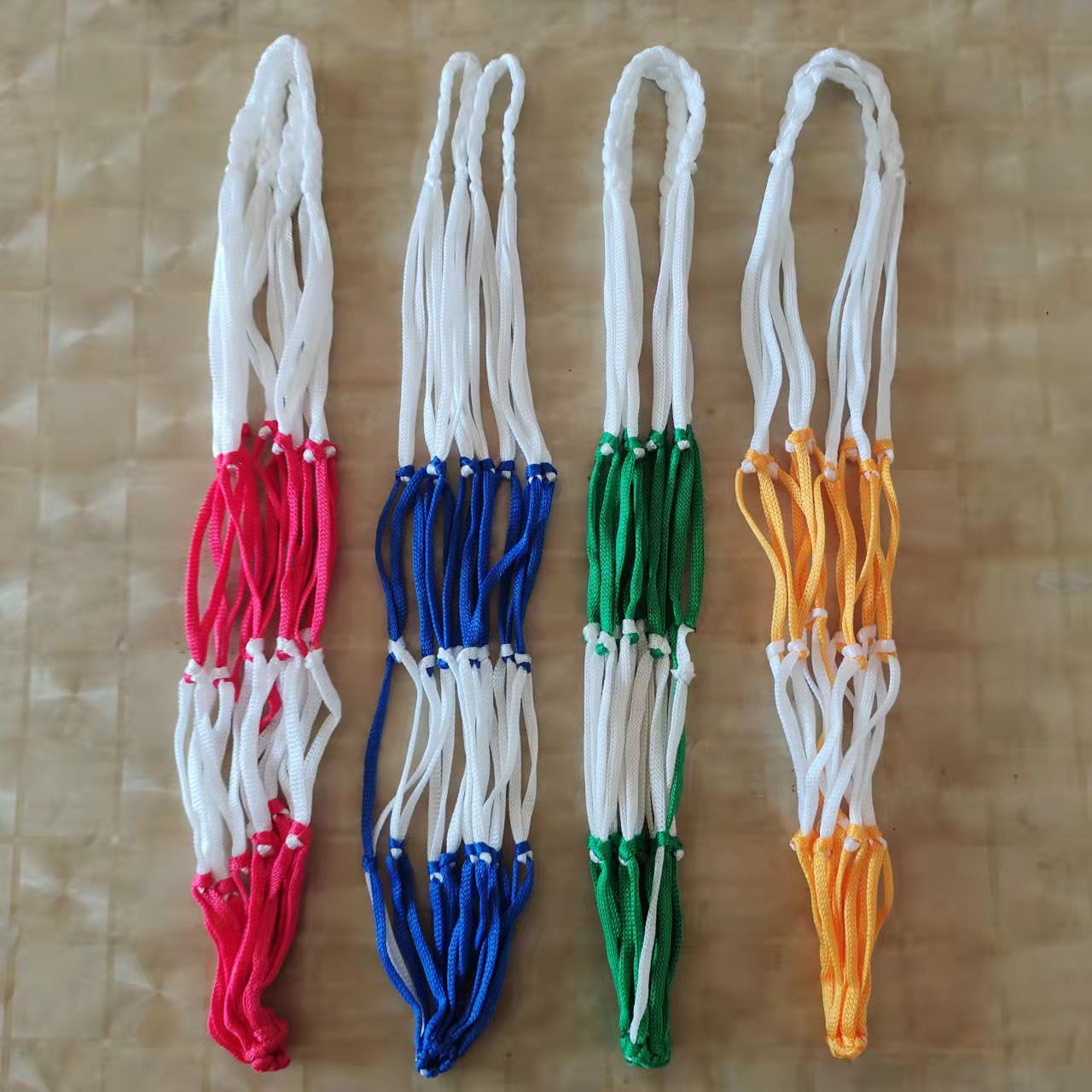 Мешок для мяча с ручкой, вязаная сетка для волейбола, футбола, баскетбола, нейлоновый эластичный мешок для мячей, оптовая продажа