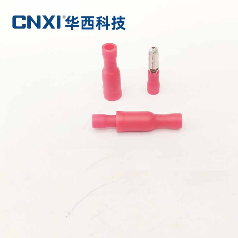 Cnxi Huaxi Technology Bullet-Type Male and Female Docking Insulated Terminal Mpdfrd1.25-156 Cold-Pressed Terminal Block