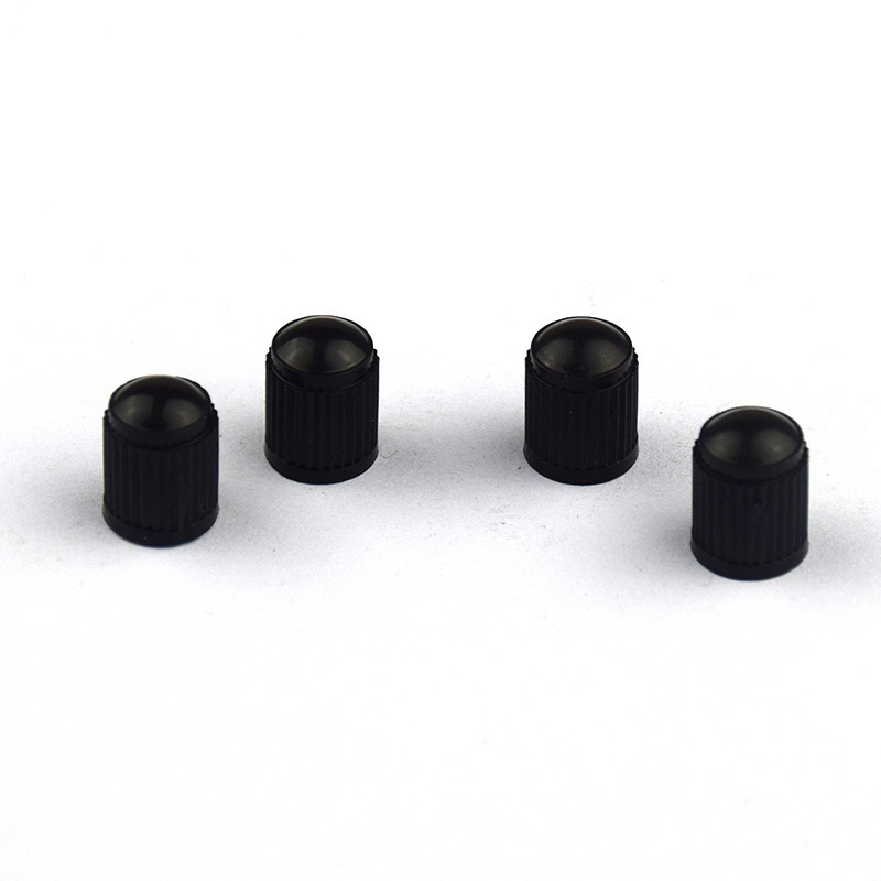 Wholesale bicycle tire air cap black valve cap valve core dust cover dust cap valve cap