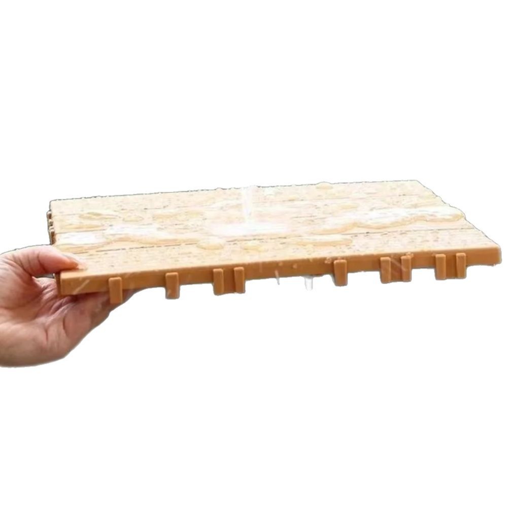 Outdoor Plastic Wood Wood Plastic Flooring Garden Anticorrosive Wood Ecological Solid Wood Bathroom Balcony Outdoor Flooring Courtyard