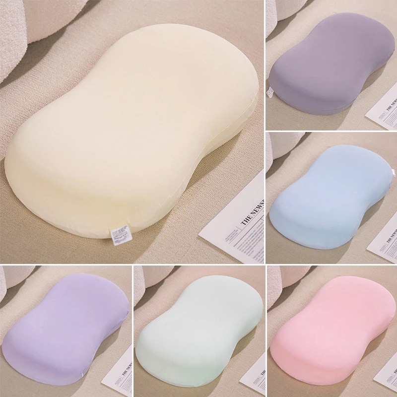 Ice Silk Memory Foam Single Cervical Pillow Office Nap Pillow Student Dormitory Sleep Nap Pillow Cross-border