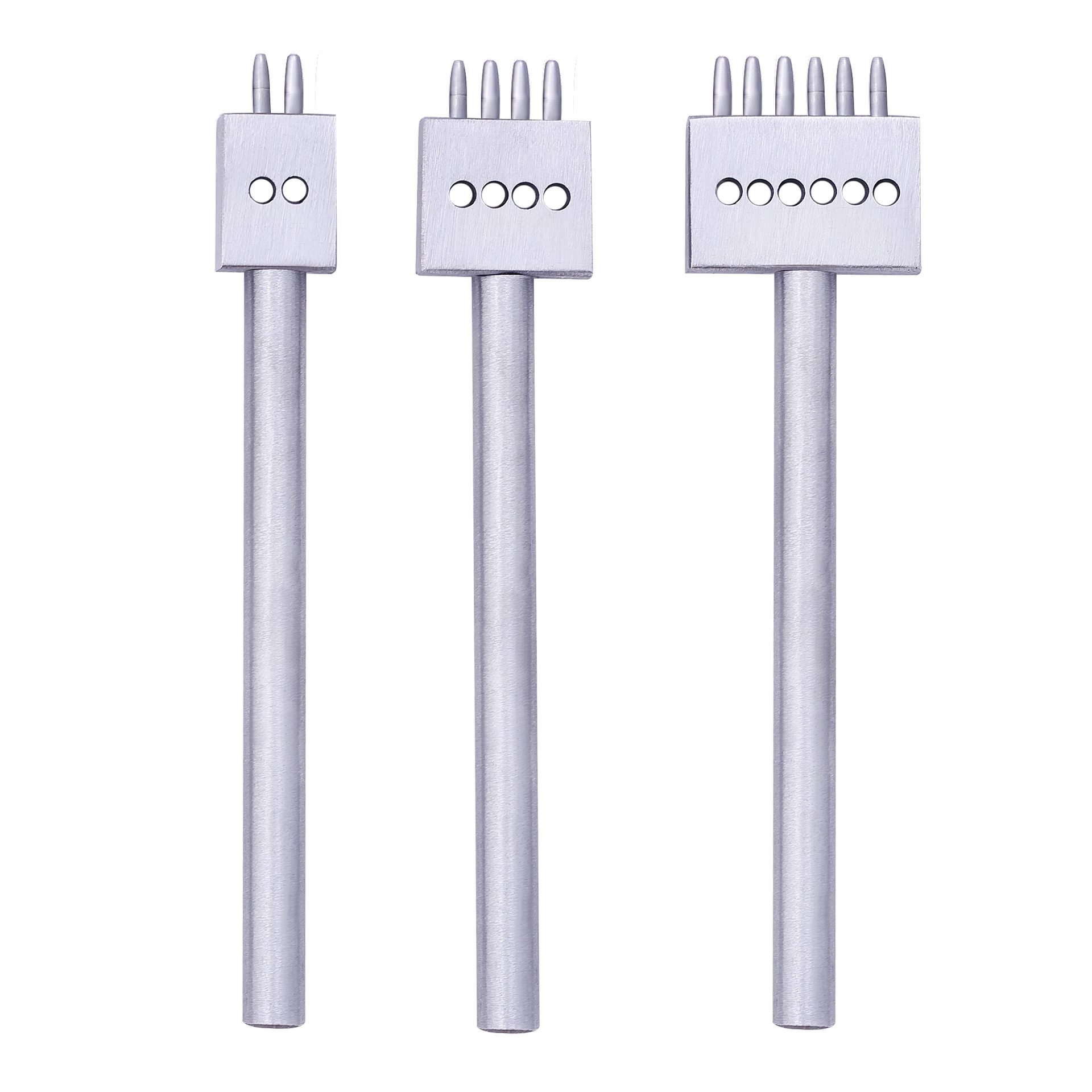 Leather Tool Round Punch Multi-Hole Punch Round Punch DIY Handmade Leather Goods Punching Sewing Leather