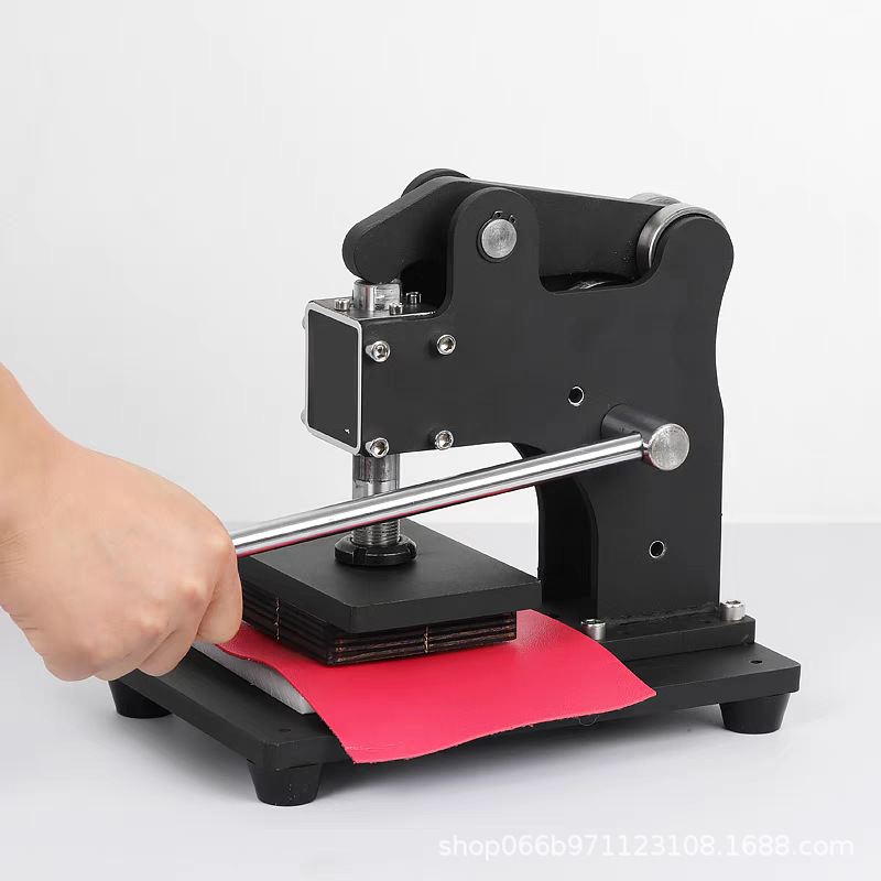 Маленькая ручная машина для вырубки, машина для штамповки бумаги, резка кожи, машина для резки ткани