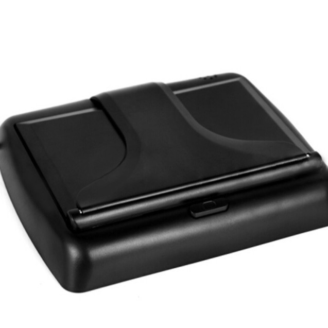 Adjustable external 4LED light reversing rear view camera HD car display 4.3 inch folding display