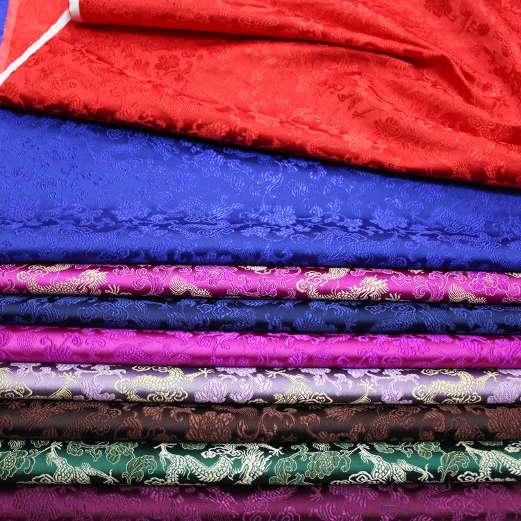 Китайский стиль, детская одежда, жаккард с узором дракона