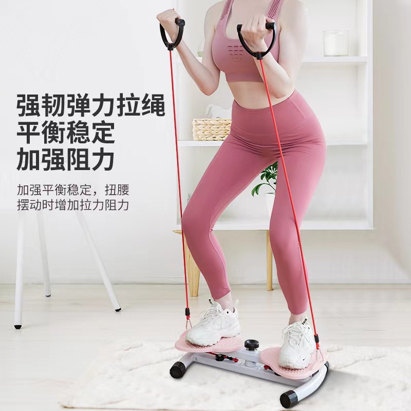 Cross-Border Manufacturers' Best-Selling Home Waist Twisting Machine for Slimming Waist and Legs, Fitness, Waist Shaping, Fat Burning, Weight Loss, Silent Twisting Machine