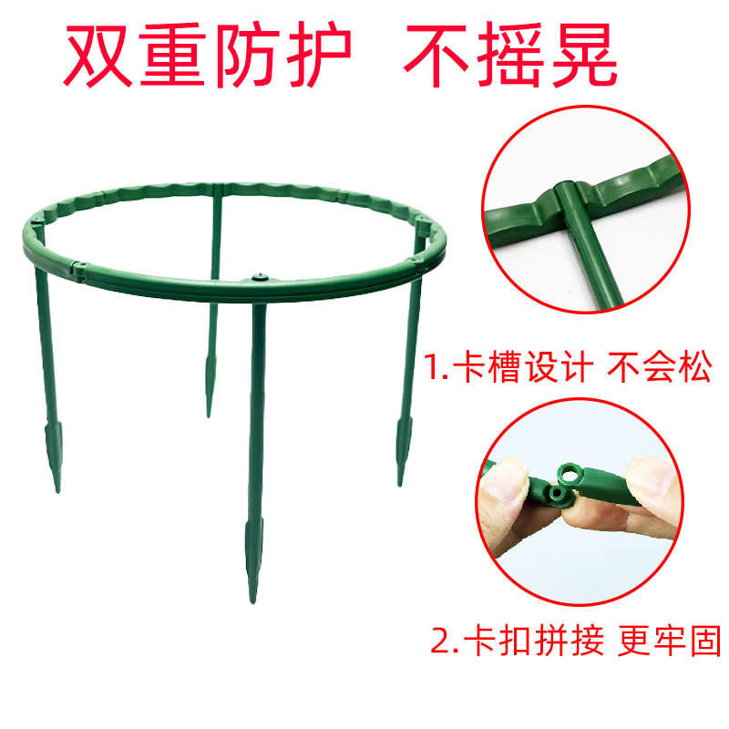 Crab Claw Orchid Bracket Multi-Layer Double-Layer Gardening Flower Stand Plant Climbing Vine Shelf Orchid Pothos Anti-Falling Leaf Protection Support Frame