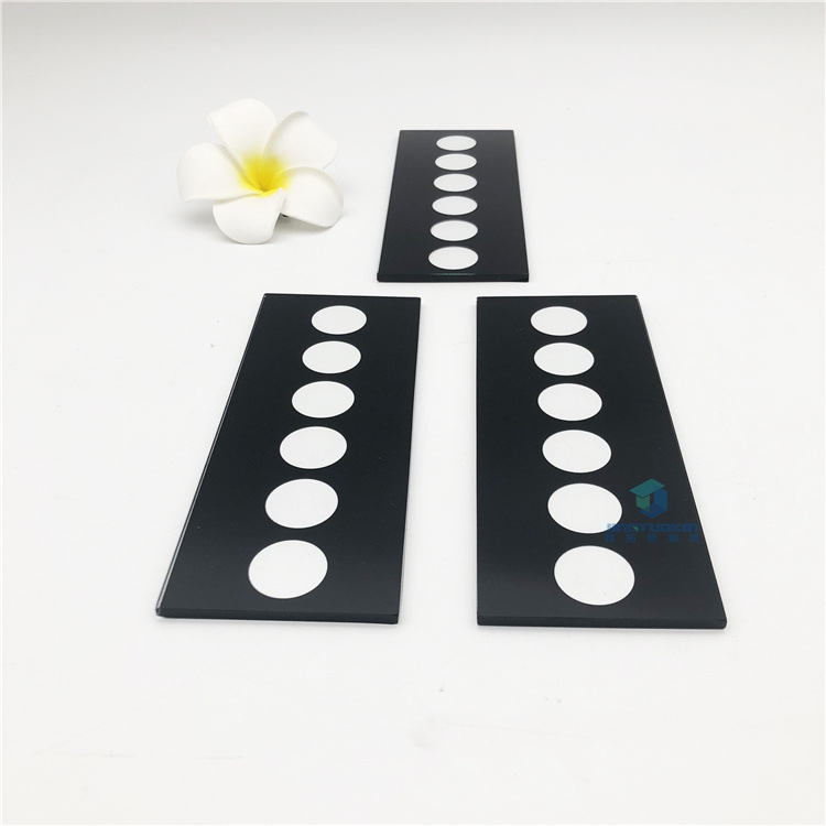 Factory Direct Supply of High Temperature Silk Screen Led Wall Washer Tempered Glass Panel Quality Ultra White Silk Screen Lighting Glass