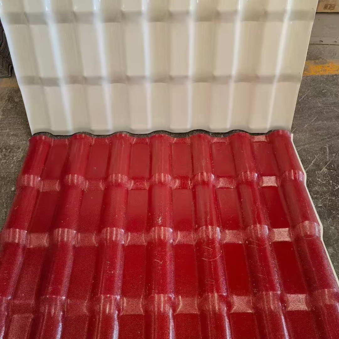 Lighting Tile Sunshine Tile 840 Type Transparent Fiberglass Resin Tile Roof Thickeneded Lighting Board Sunshine Board Manufacturer