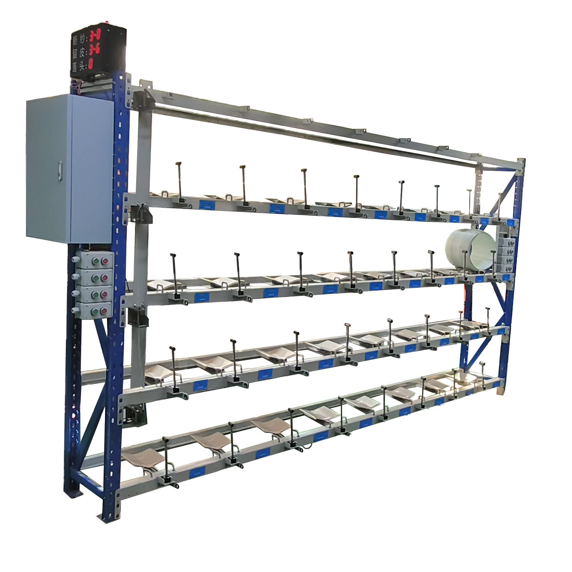 Intelligent Winding Yarn Rack Winding Yarn Breaking Weighing Glass Fiber Production Equipment Manufacturers Customized Yarn Rack