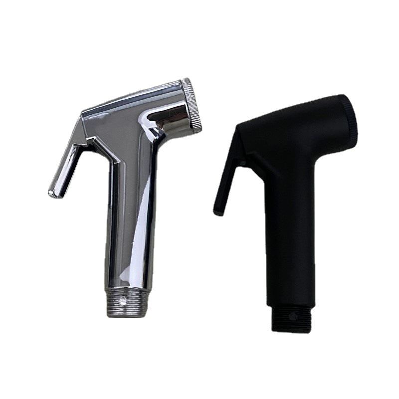 Cross-Border Wholesale Plastic Bidet Toilet Spray Gun Set Bathroom Cleaning Butt Washer Toilet Booster Nozzle