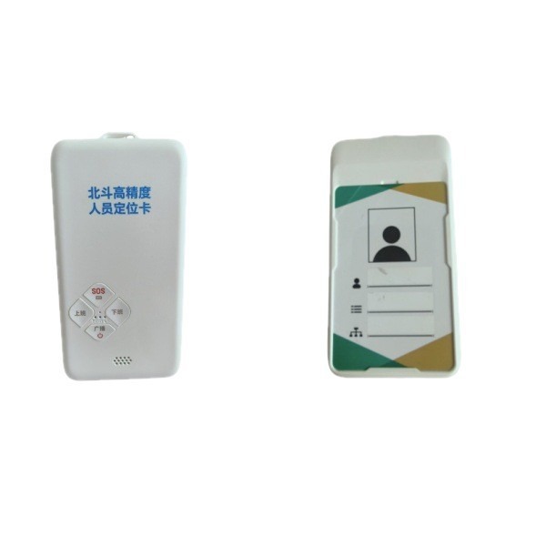 4g Smart Digital Work Badge Sanitation Employee Smart Badge Gps Punch-In Attendance Card Locator Field Patrol