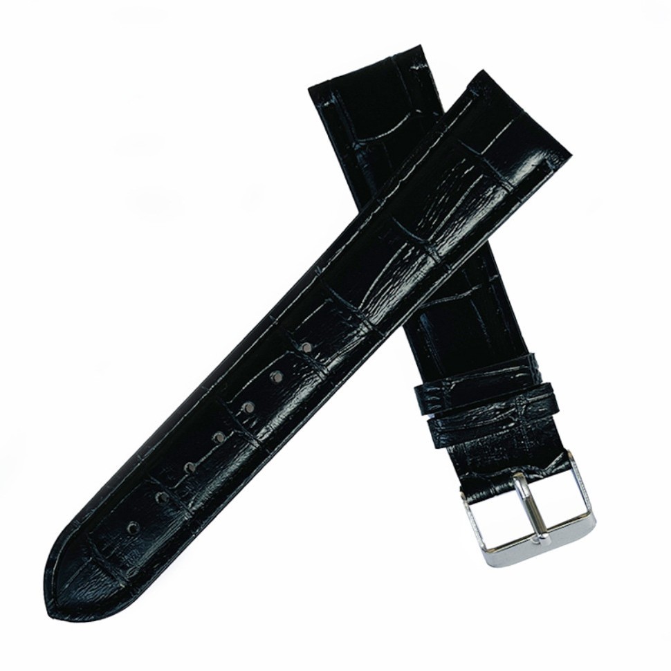 Wholesale bamboo watch leather strap imitation belt bamboo black 14 16 18 20 22mm in stock