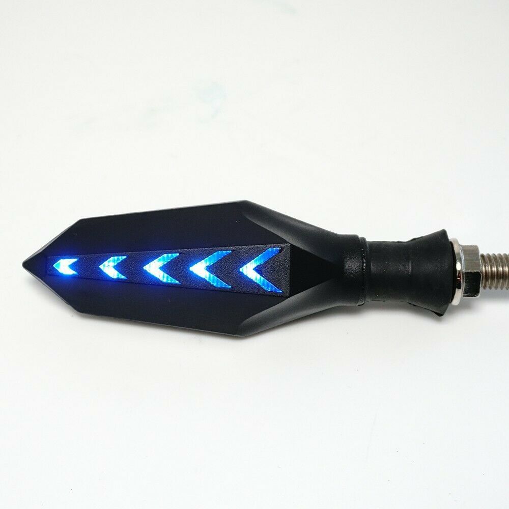 17LED signal light motorcycle two-color LED flowing water arrow turn signal