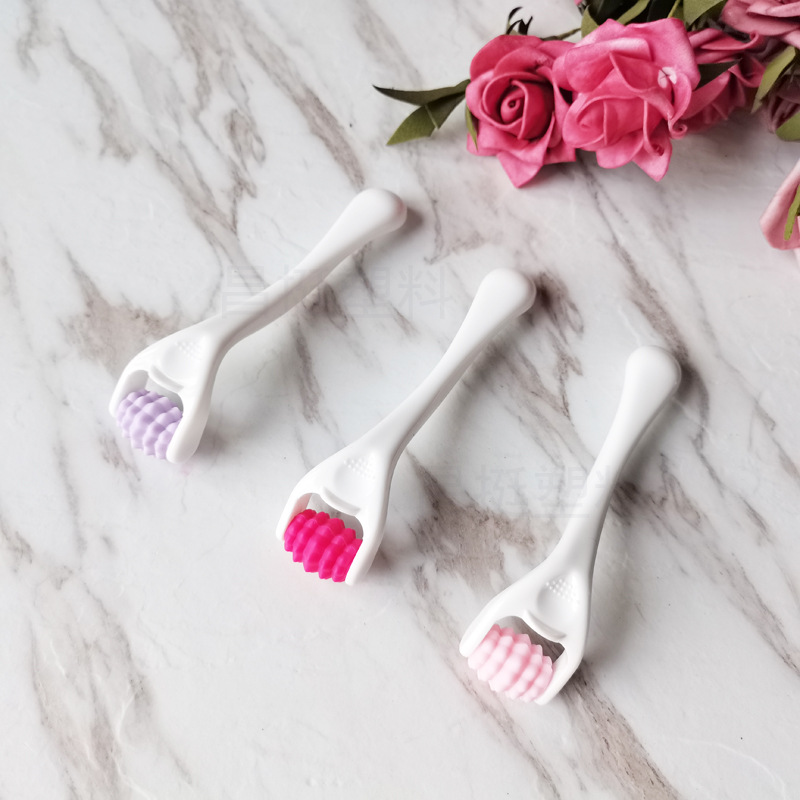 Силиконовый ролик для глаз, массажная палочка для крема для глаз, мини силиконовый ролик для лица