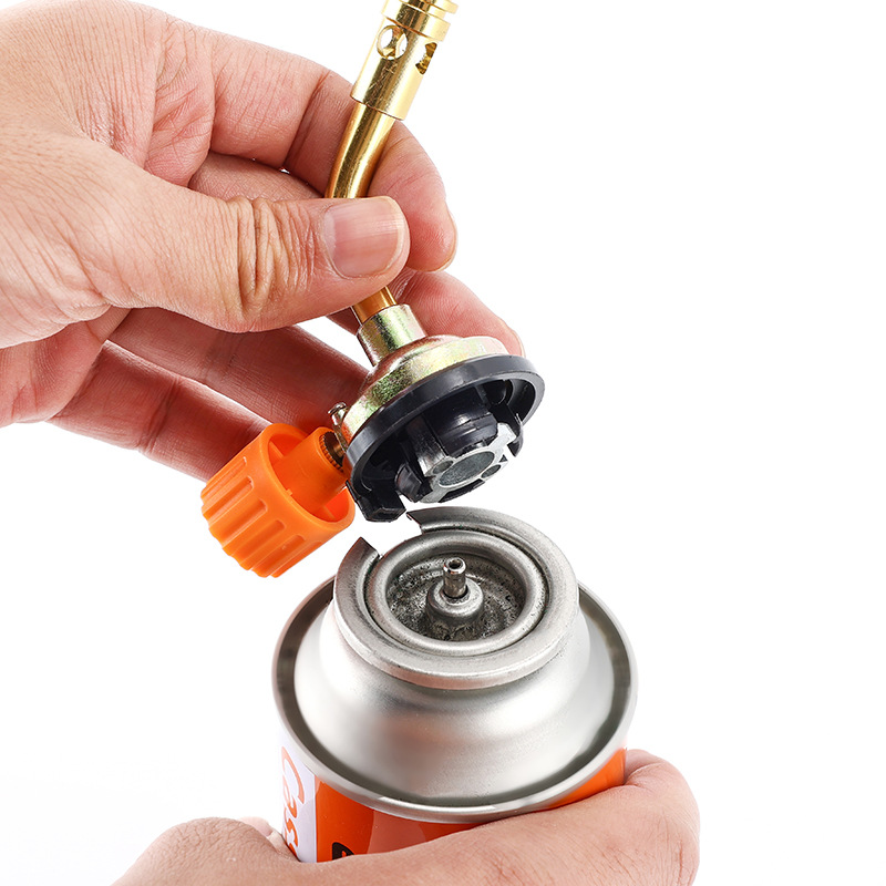 7001 spray gun handheld cassette gas tank spray gun baking ignition gun home outdoor barbecue high temperature welding gun igniter