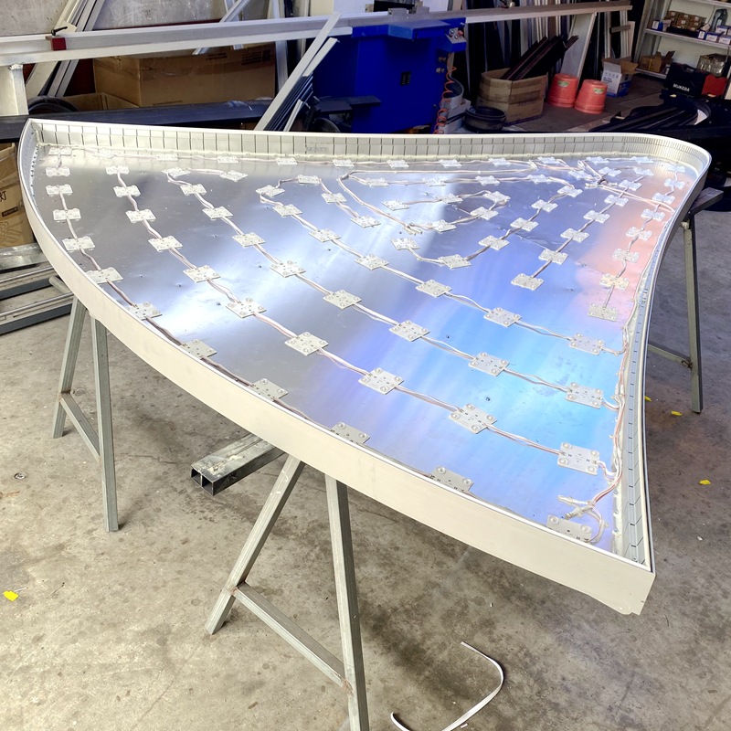 Source Factory Customized Special-Shaped Soft Film Ceiling Material Brand Office Ceiling Engineering Installation