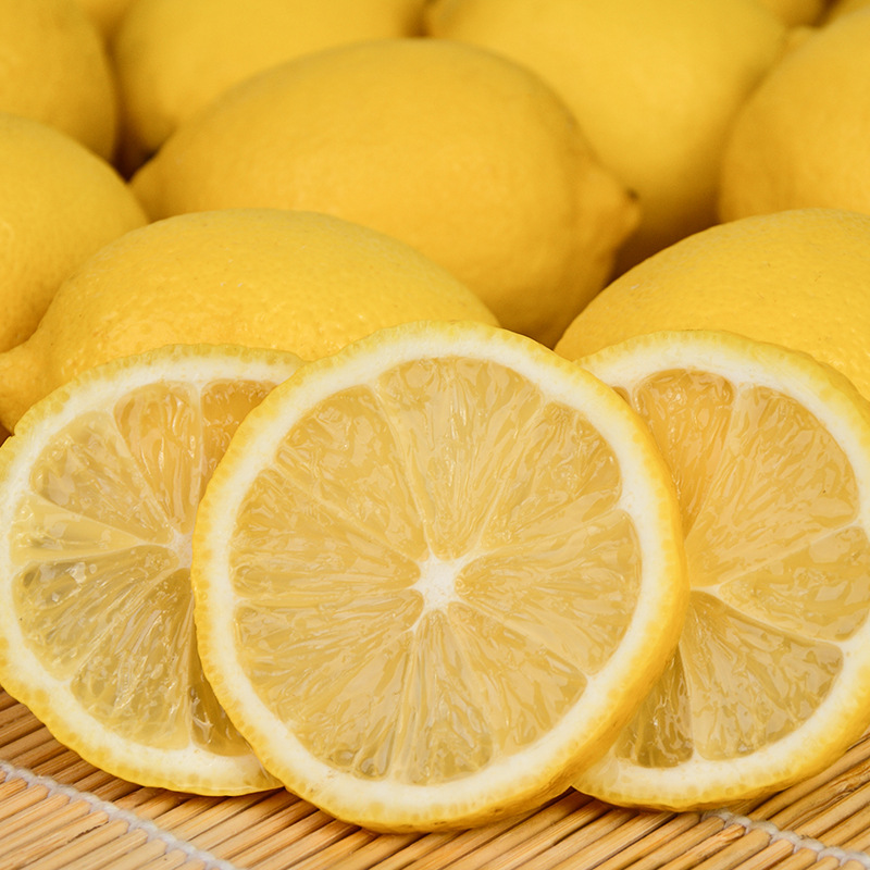 Sichuan Anyue Lemon Straight Hair Fresh Yellow Lemon Thin Lemon Milk Tea Seasonal Fresh Fruit