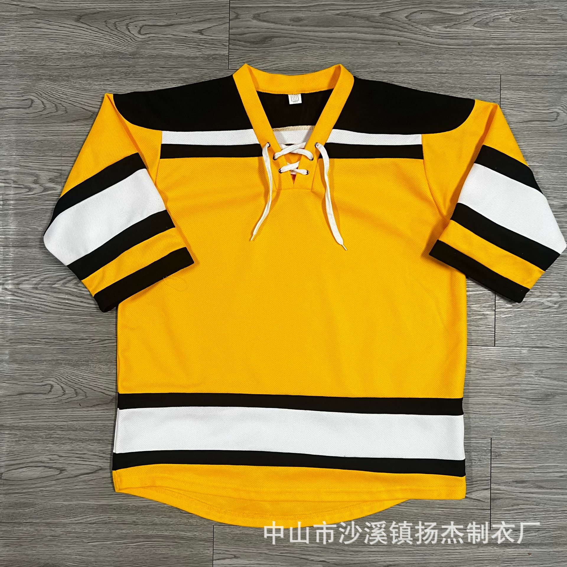 Custom Retro Ice Hockey Suit Rovers Cross Border Amazon Game Logo Training Hockey Sports Half Sleeve